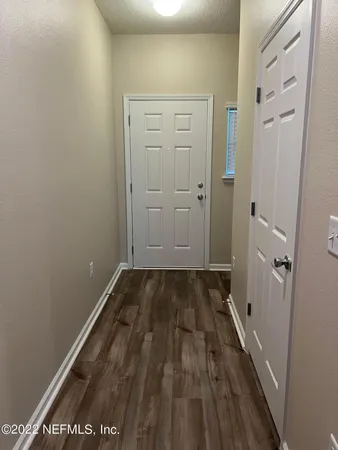 wooden floor with a window