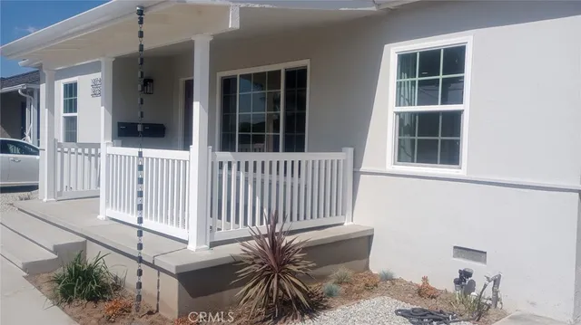 front view of a house with a window