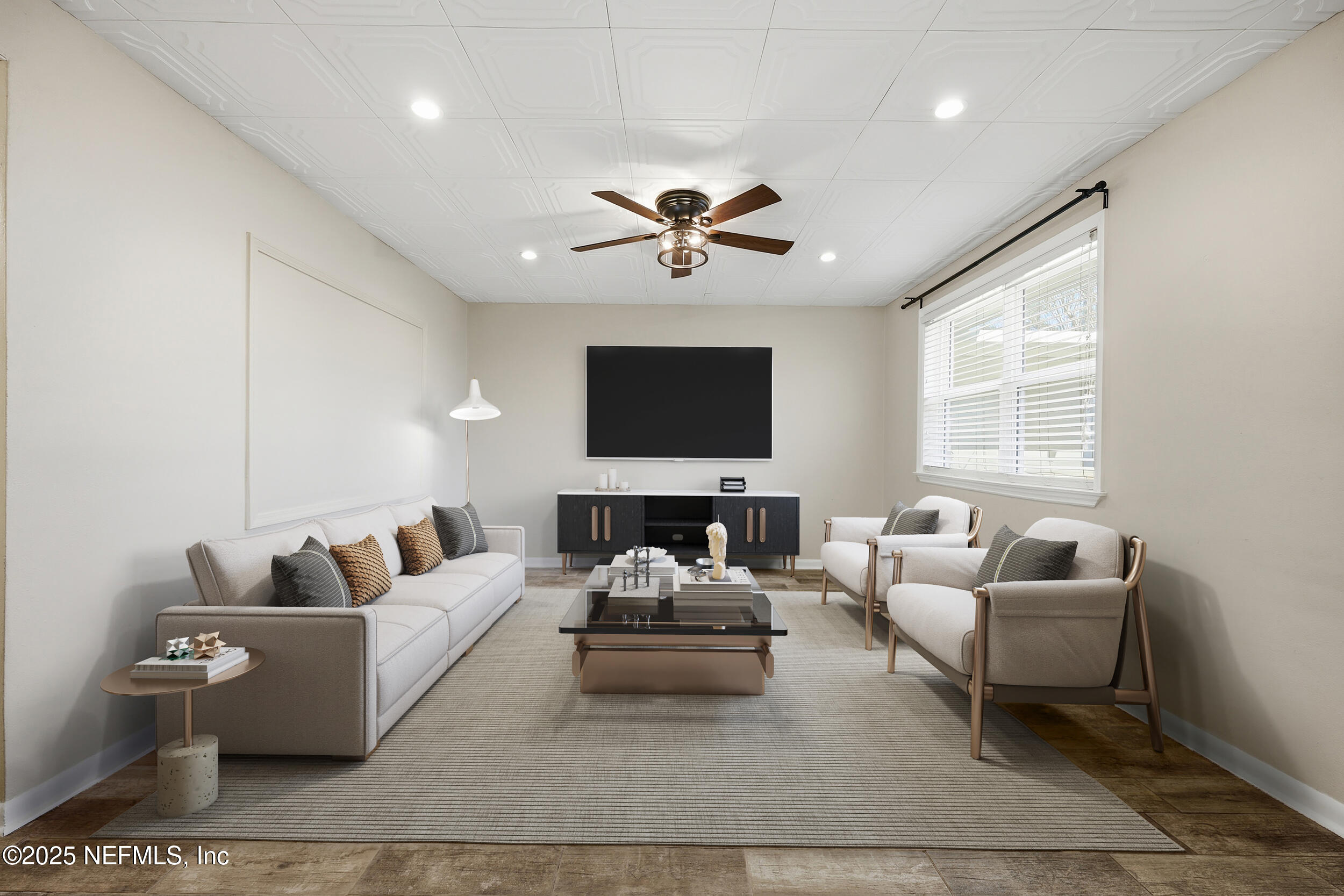 7110 Waikiki Road Jacksonville, FL 32216 - Photo 6 of 39 Living Room Virtually Staged