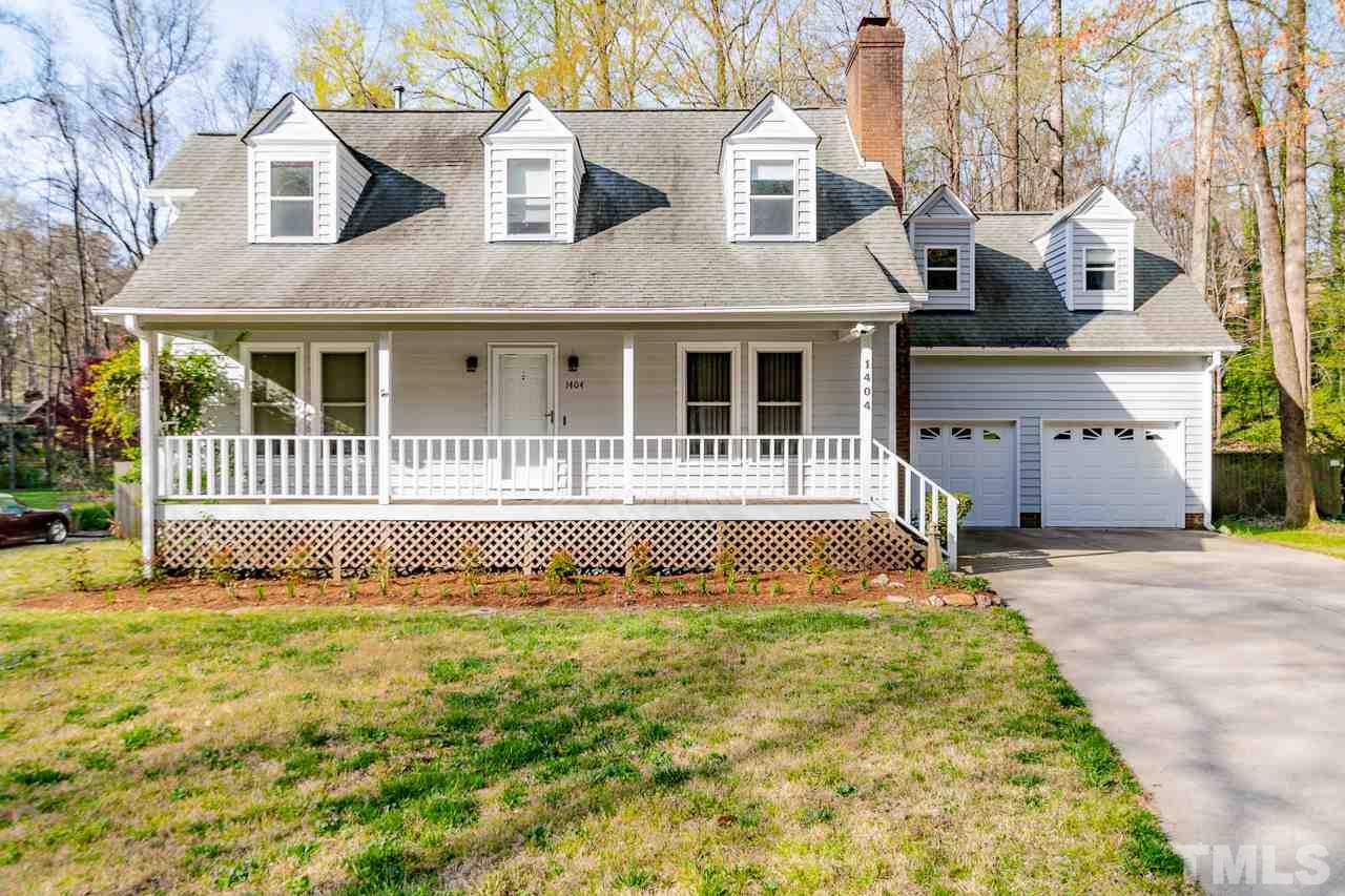 1404 Onslow Road Raleigh, NC 27606 - Photo 30 of 30 a front view of a house with a garden