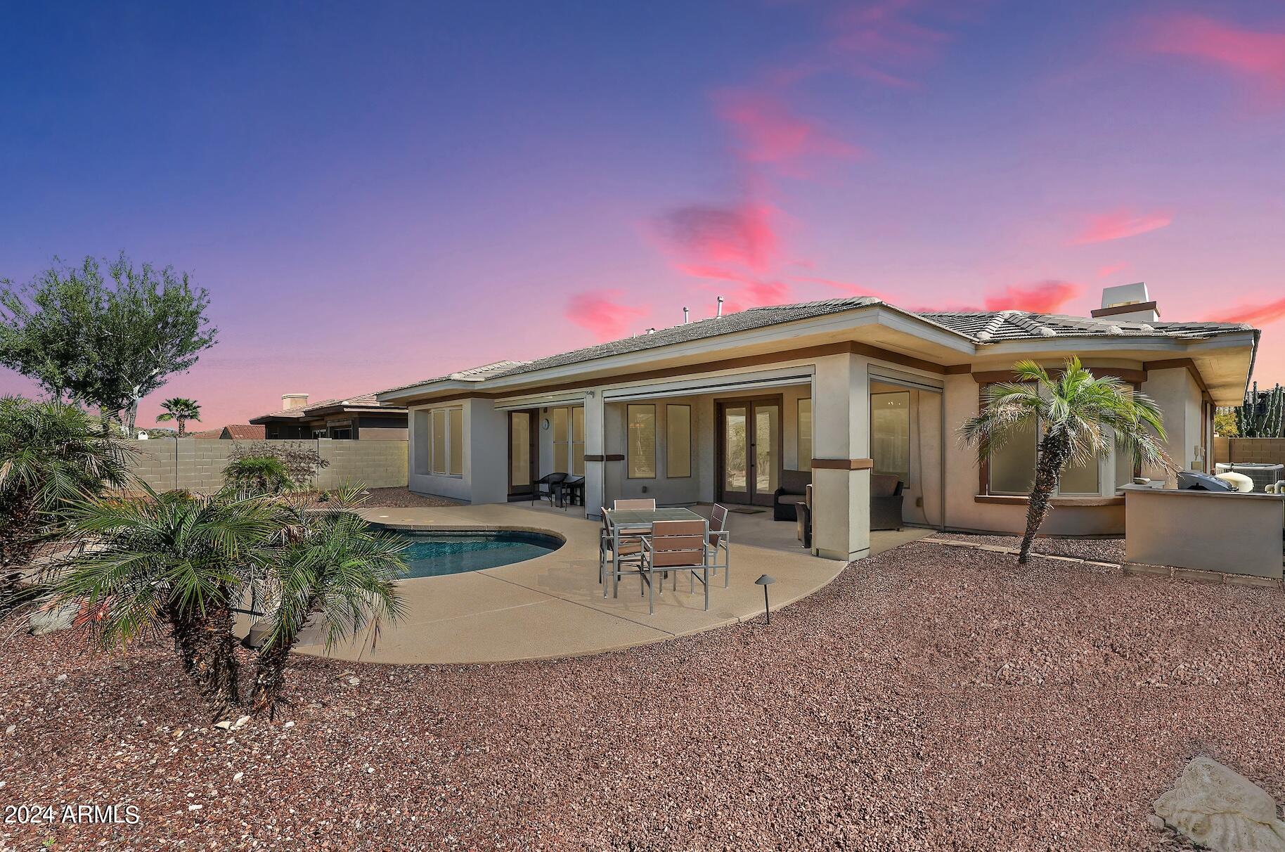 17931 West Narramore Road Goodyear, AZ 85338 - Photo 2 of 69 pool-duskvirtual