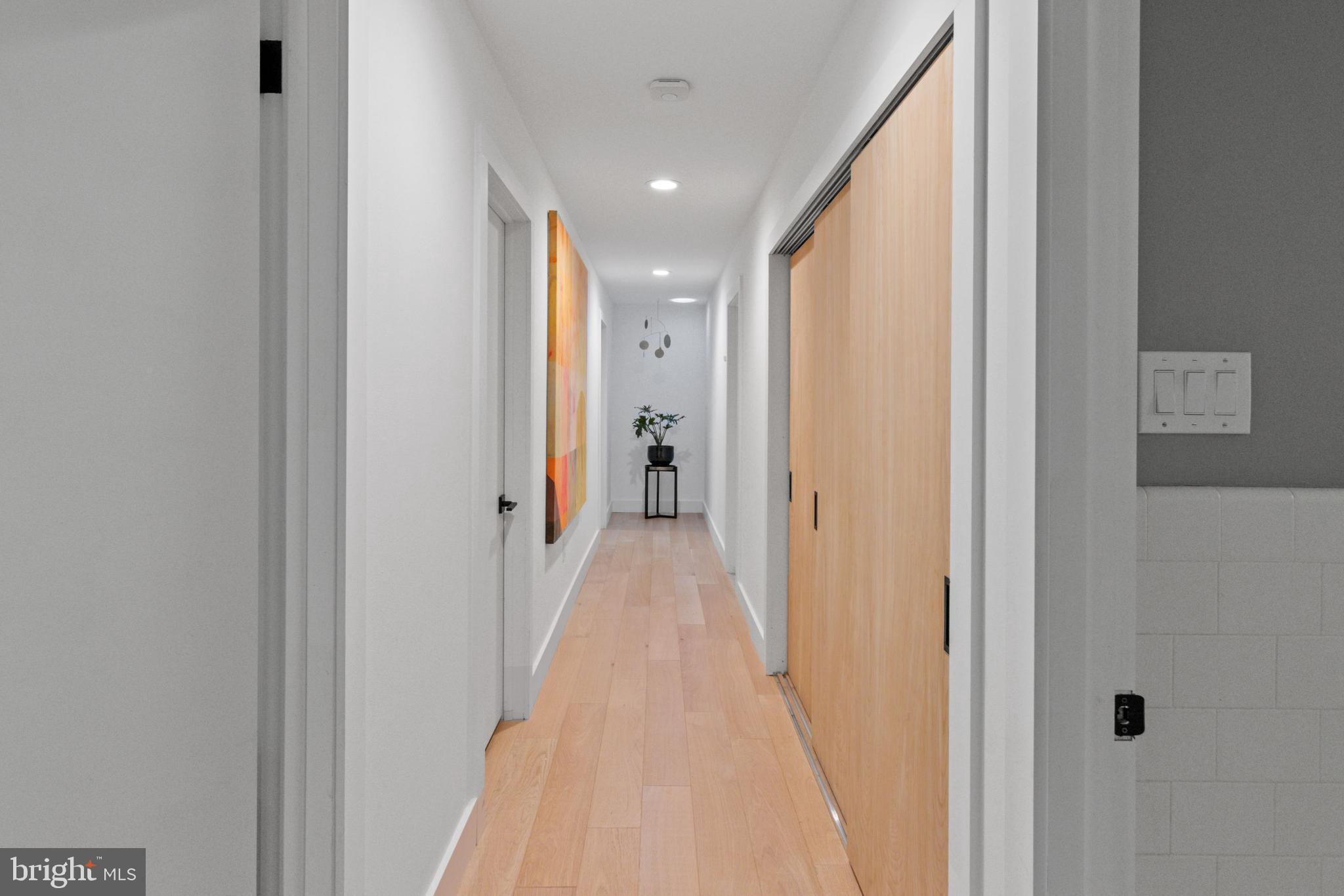 7036 Upper York Road New Hope, PA 18938 - Photo 15 of 45 Hallway to the private bedroom wing