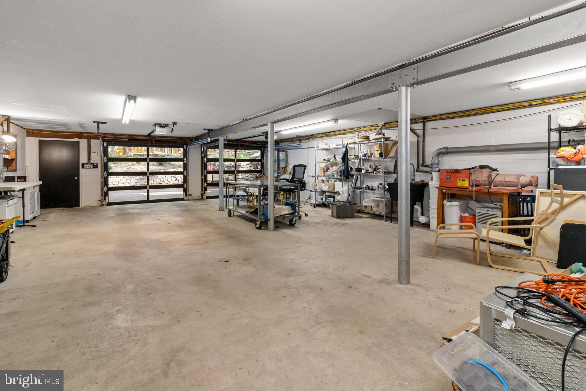 7036 Upper York Road New Hope, PA 18938 - Photo 26 of 45 Lower Level Workshop/4 car Garage
