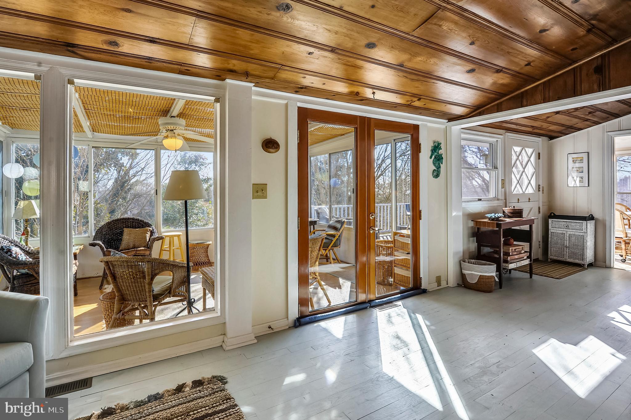 4888 Ridge Road Chesapeake Beach, MD 20732 - Photo 37 of 56 Knotty pine ceiling!