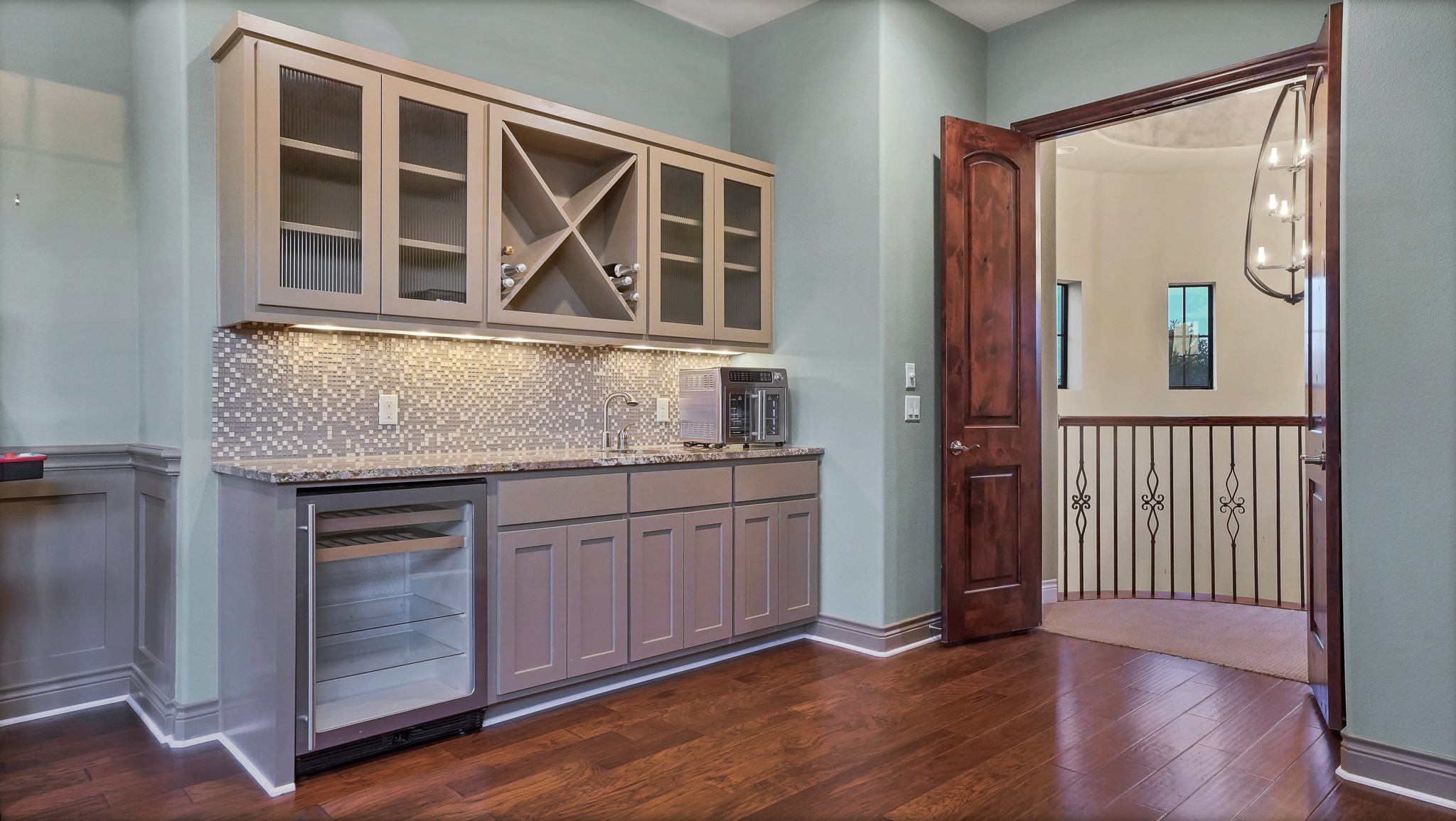 409 Escalera Parkway Georgetown, TX 78628 - Photo 28 of 40 a kitchen with a sink and cabinets
