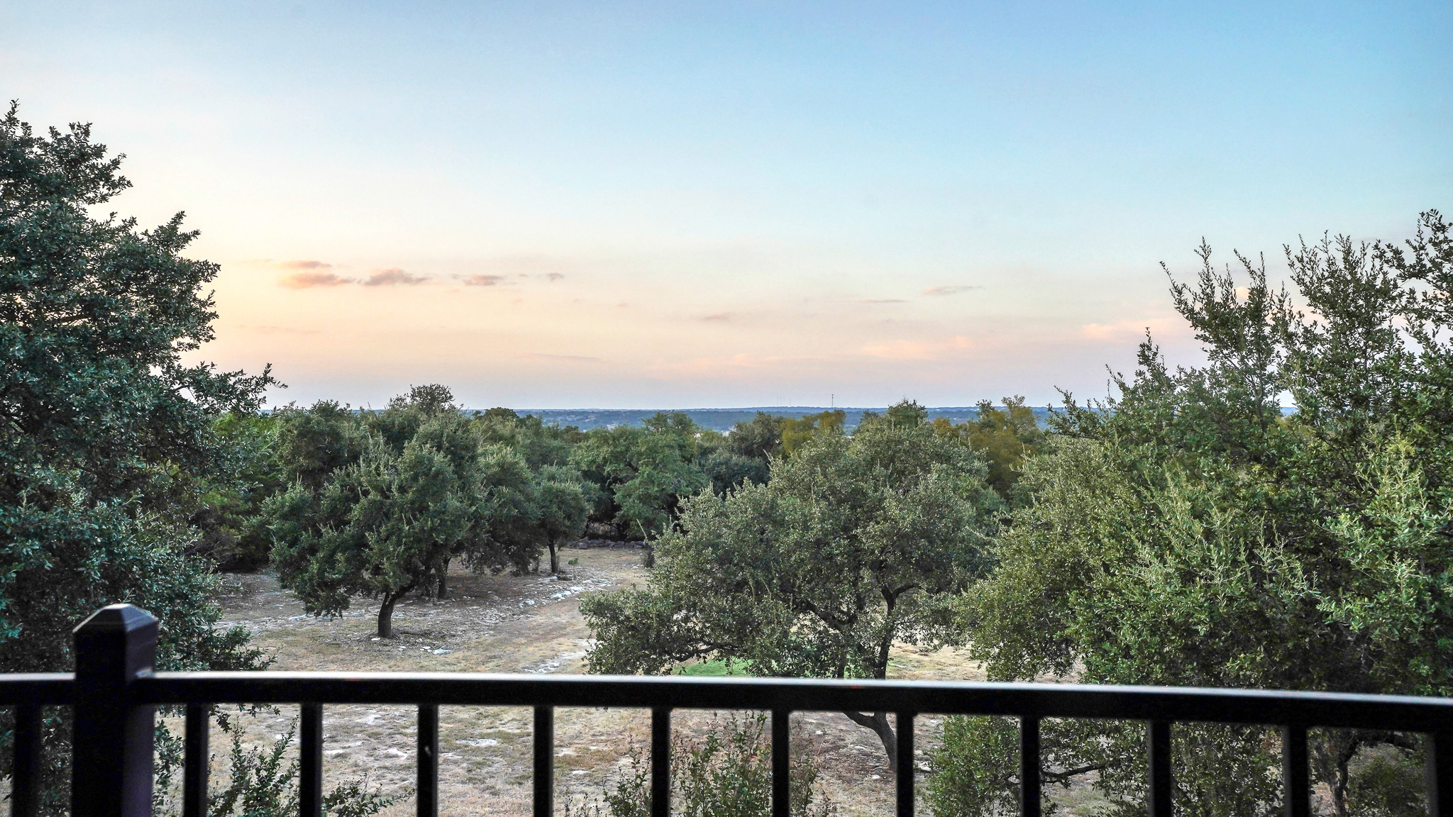 409 Escalera Parkway Georgetown, TX 78628 - Photo 30 of 40 a view of a forest from a balcony