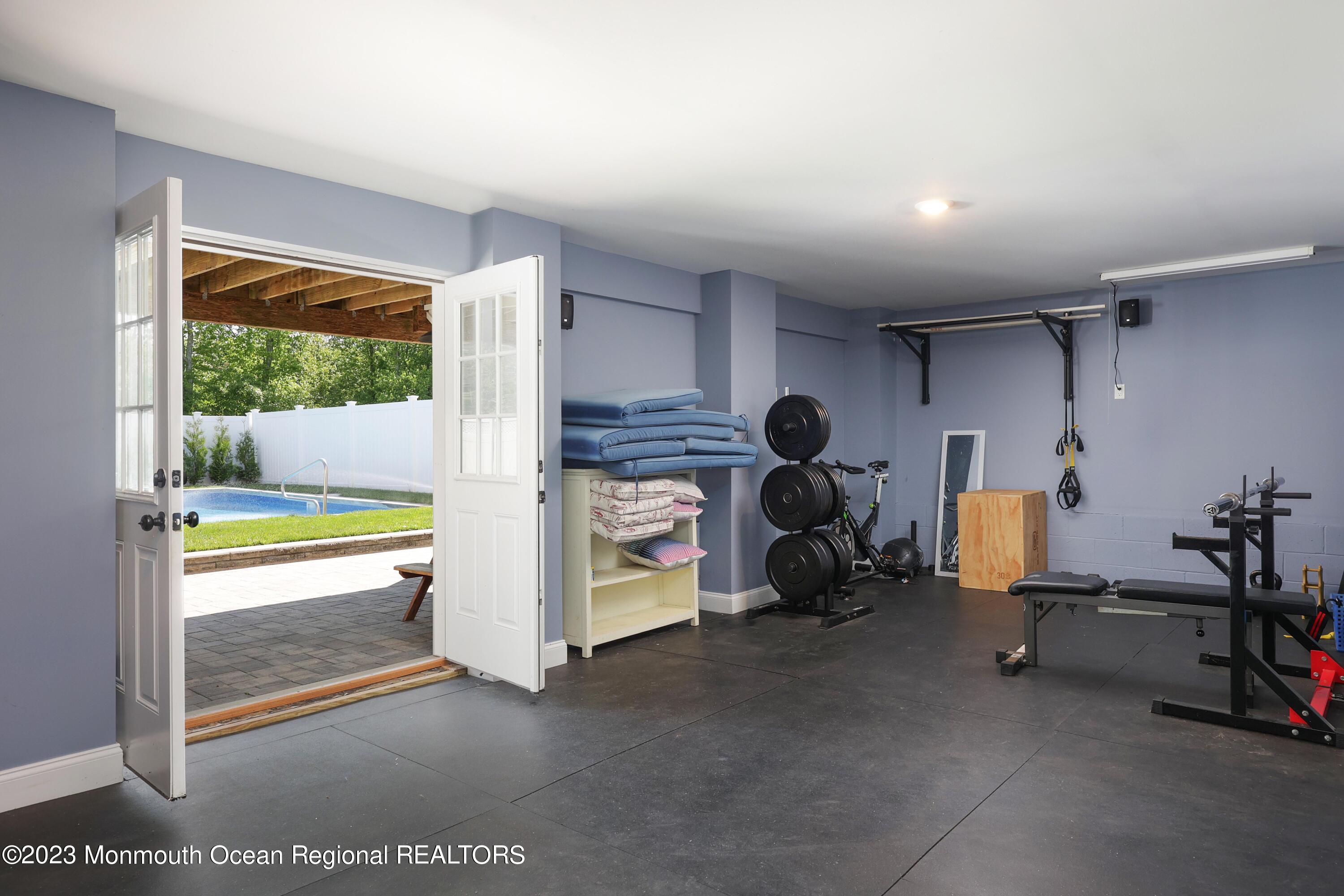 155 Osborn Avenue Bay Head, NJ 08742 - Photo 28 of 55 a view of a room with gym equipment