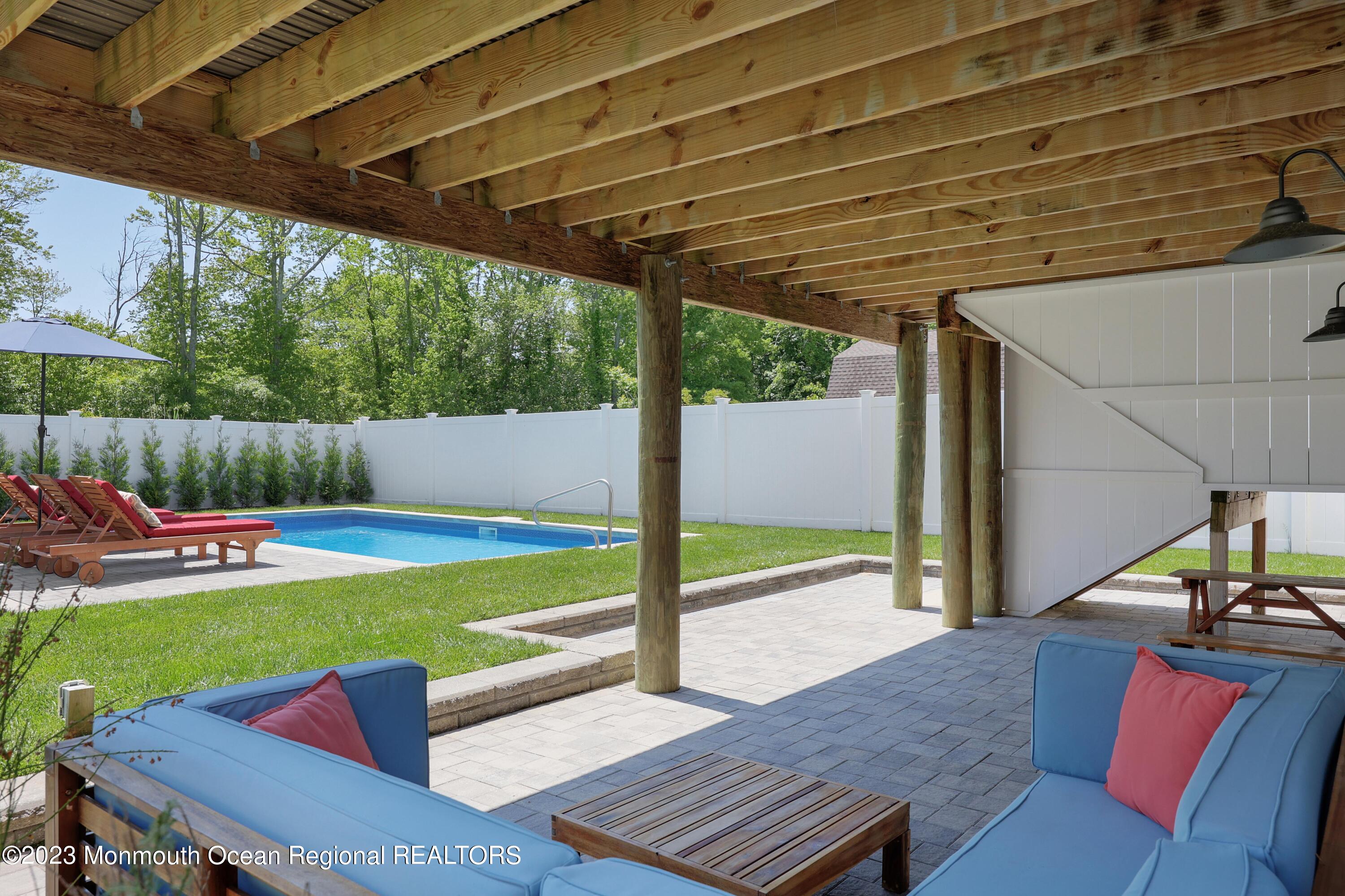 155 Osborn Avenue Bay Head, NJ 08742 - Photo 39 of 55 a view of yard with patio