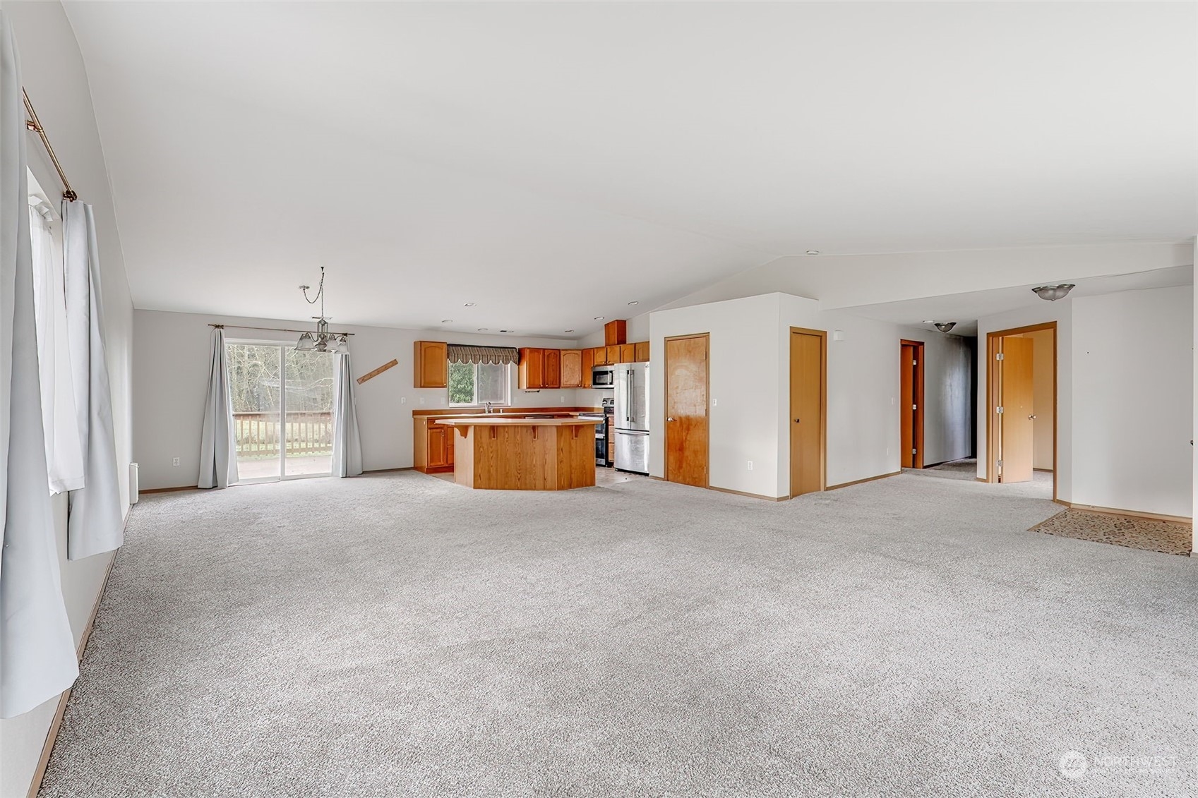 137 Ridgecrest Drive Longview, WA 98632 - Photo 6 of 40 a view of an empty room with a window