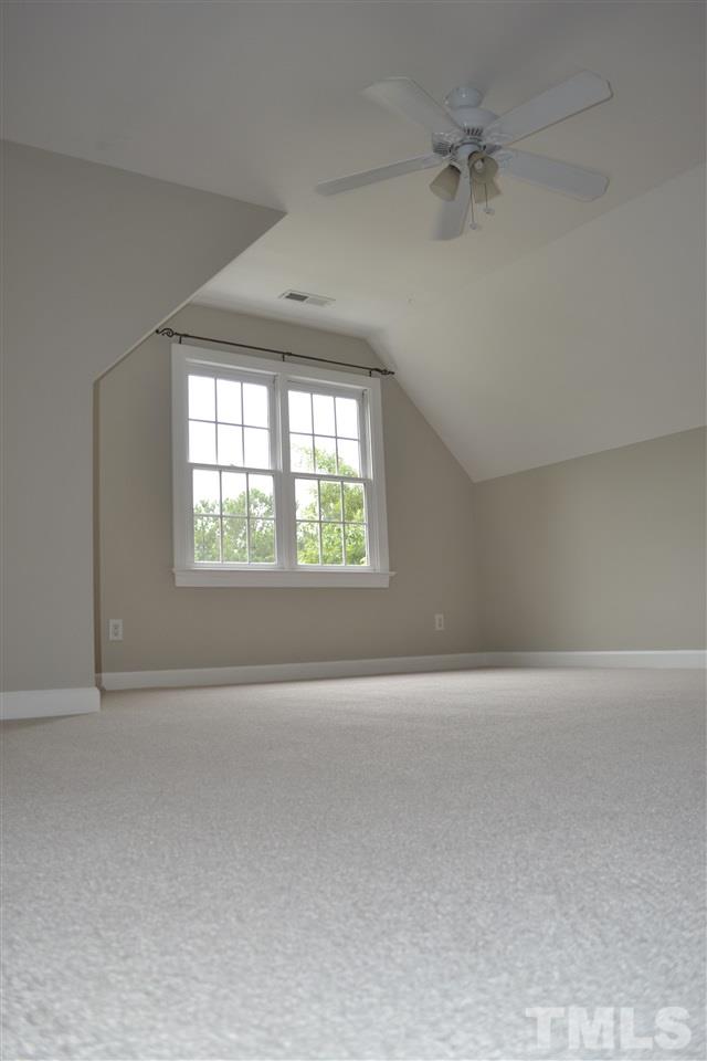 112 Clay Ridge Way Holly Springs, NC 27540 - Photo 16 of 25 Second Floor bedroom #3. This bedroom has a full walk in closet.