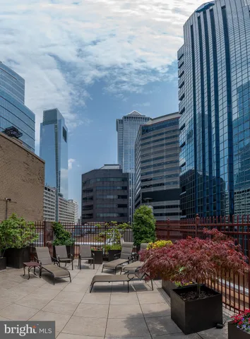 a view of small space with racks on the wall