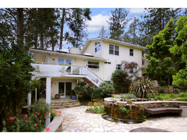 293 Arrowhead Way Scotts Valley, CA 95066 - Photo 19 of 25 a front view of a house with swimming pool