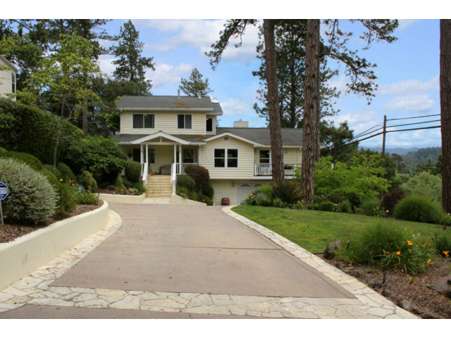 293 Arrowhead Way Scotts Valley, CA 95066 - Photo 22 of 25 a house view with a garden space