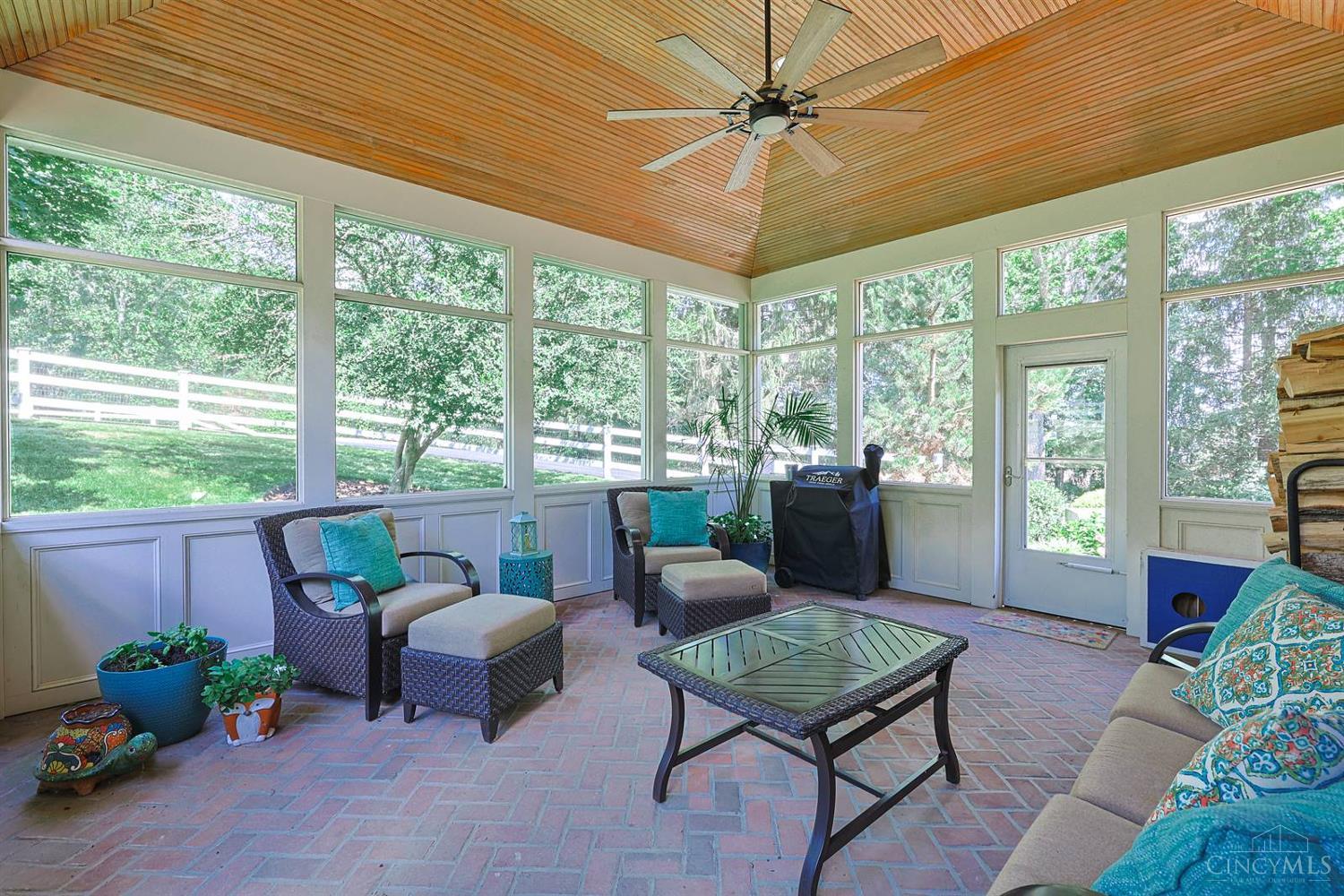 8205 Kroger Farm Road Cincinnati, OH 45243 - Photo 15 of 76 Screened Porch