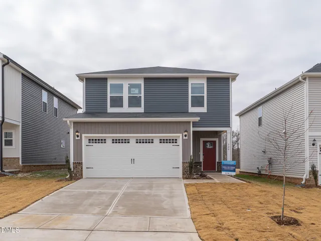 a view of building with entrance gate