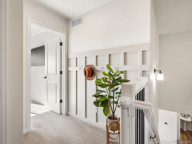 view of living room with furniture and a potted plant