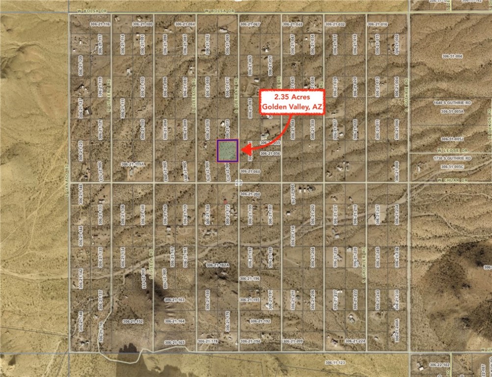 1693 Glenbar Road Golden Valley, AZ 86413 - Photo 3 of 3 GIS Map