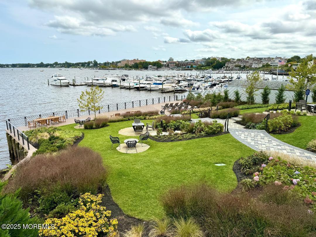 122 Bodman Place, Unit B5 Red Bank, NJ 07701 - Photo 27 of 29 a view of a lake with a city