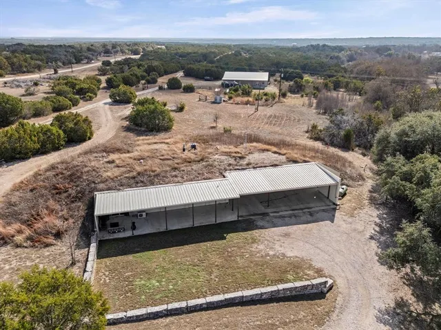 an aerial view of a water heater room
