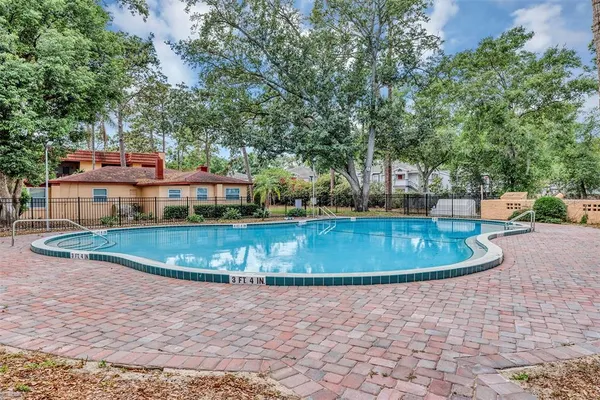 a view of a swimming pool