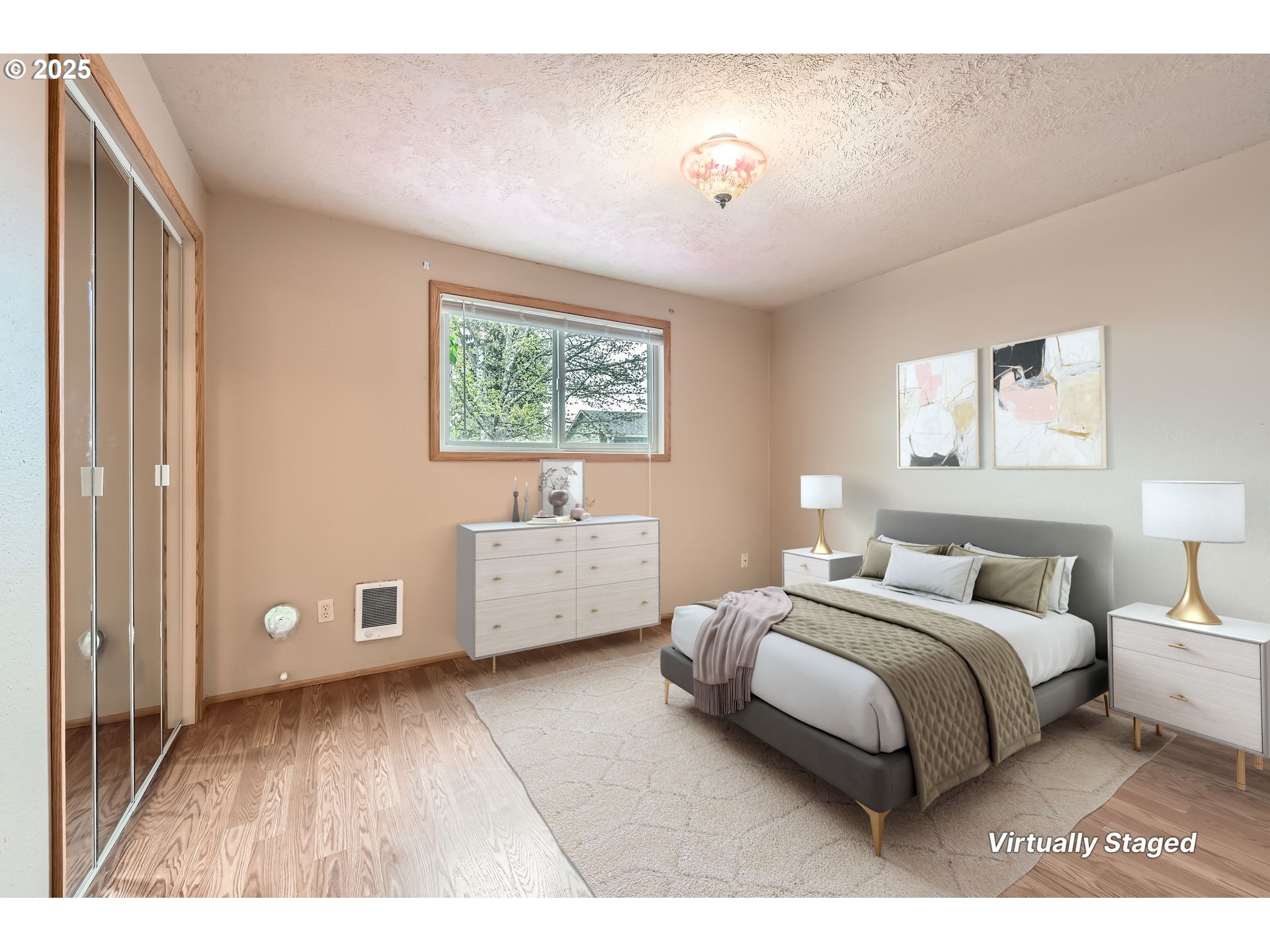 863 Northeast Fleming Avenue, Unit B10 Gresham, OR 97030 - Photo 17 of 38 a bedroom with bed and window