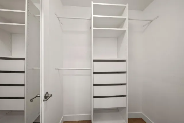 a view of a storage & utility room in a house