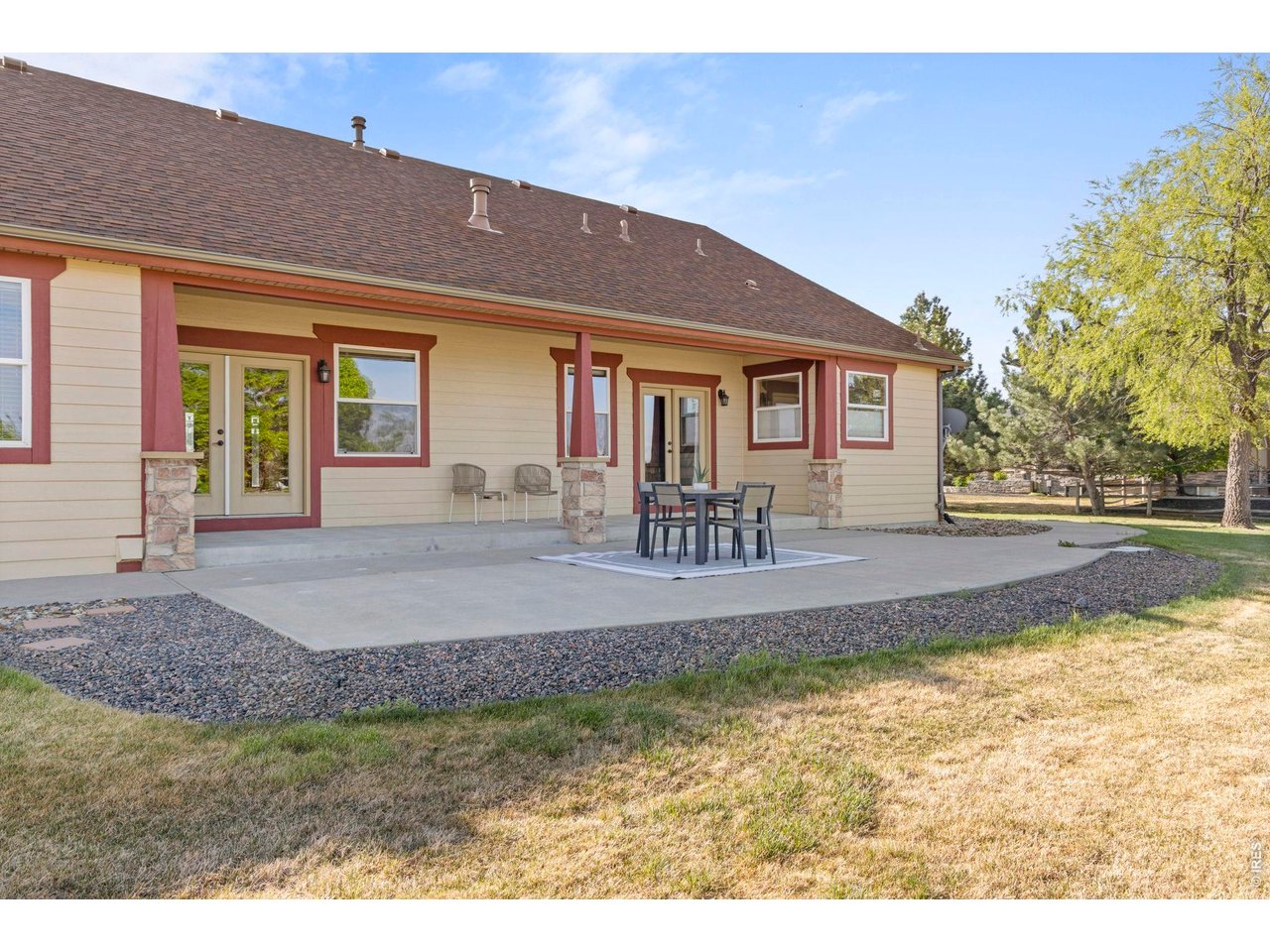 1405 Fox Ridge Parkway Severance, CO 80550 - Photo 35 of 43 Large Patio Accessible From Living Room and Primary Bedroom