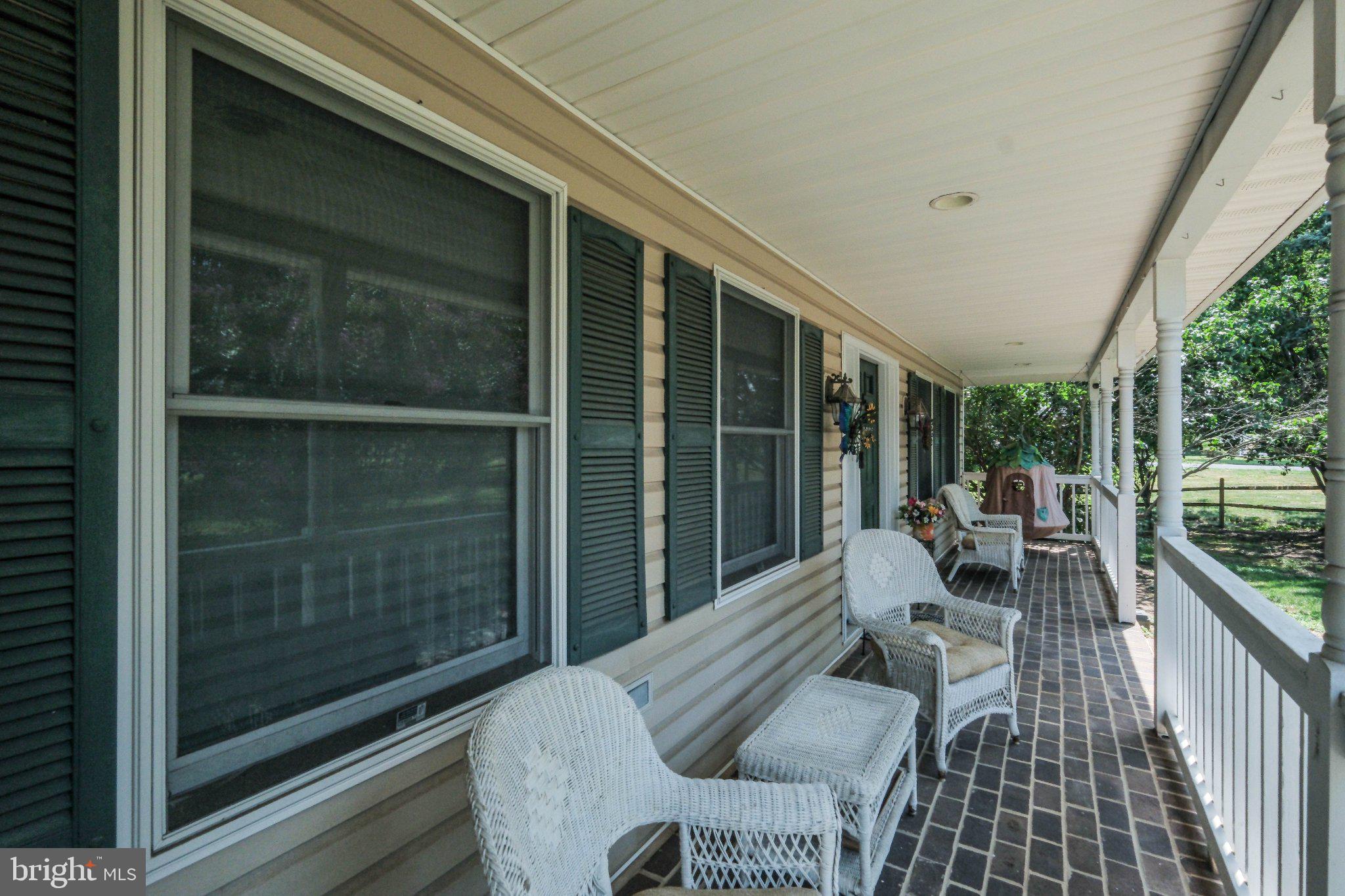 1163 Tasker Road Stephens City, VA 22655 - Photo 3 of 46 Charming porch with inviting views.