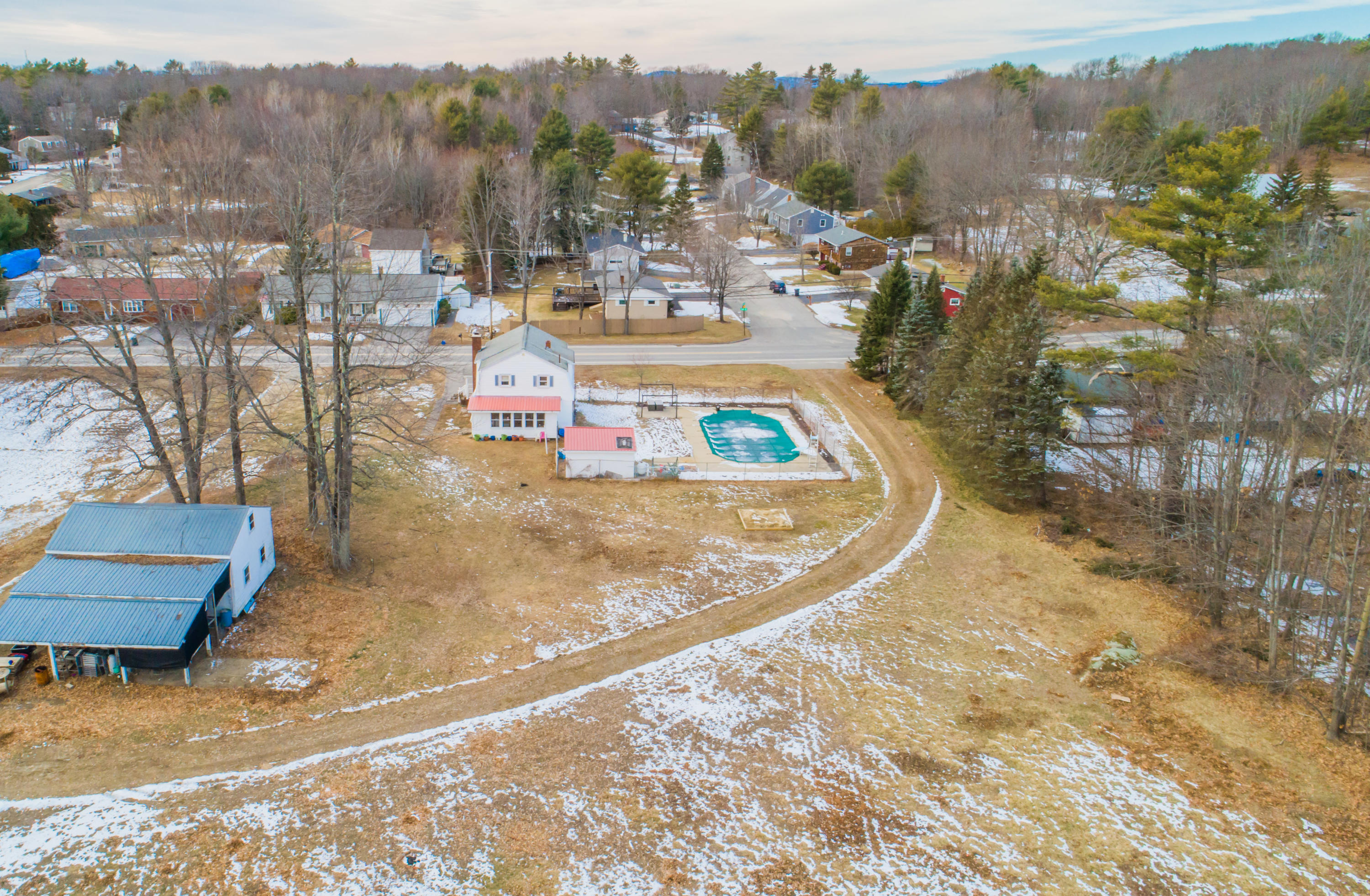 69 Pond Road Lewiston, ME 04240 - Photo 7 of 67 69 Pond Road Aerial-9