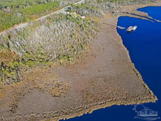 a view of an ocean and beach