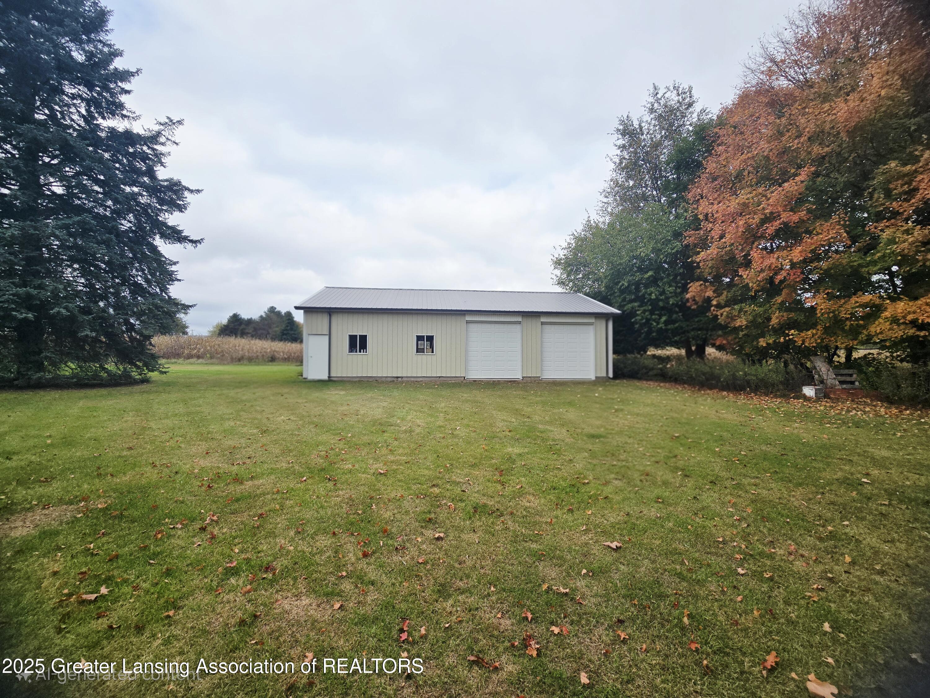 7694 North Meridian Road Elsie, MI 48831 - Photo 29 of 41 Merdian barn side
