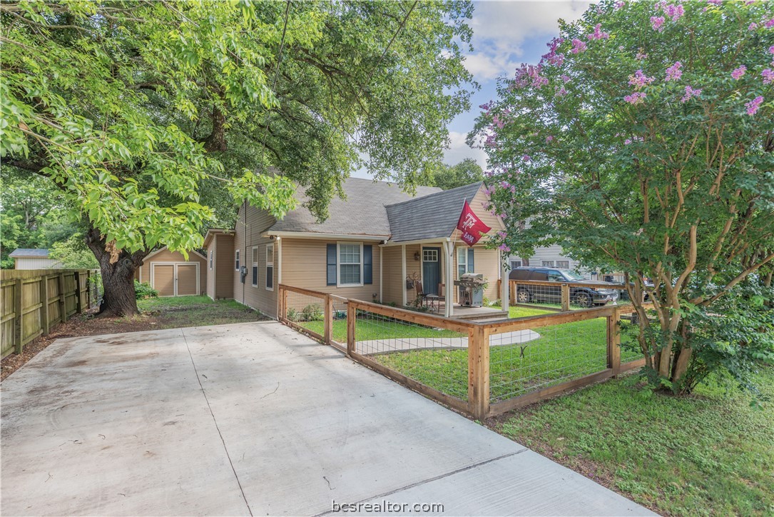 112 Rebecca Street Bryan, TX 77801 - Photo 17 of 18 front view of a house with a yard