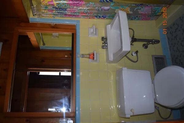 a building with a sign on it