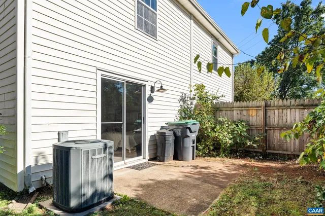 a view of a terrace with sitting area