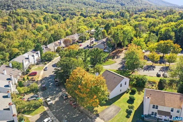 an aerial view of residential house with outdoor space