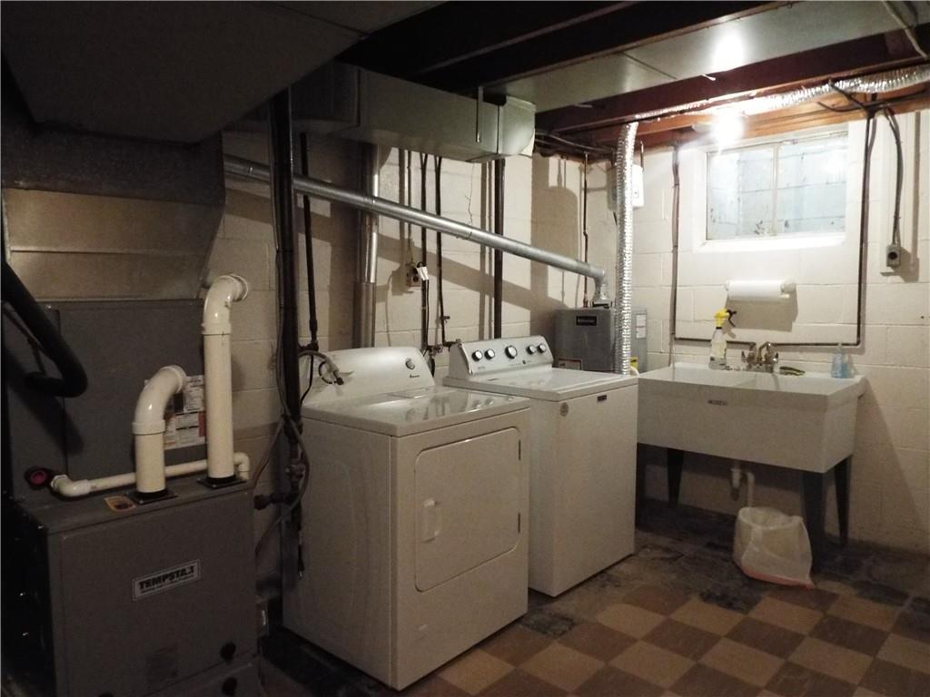 244 Herbst Road Coraopolis, PA 15108 - Photo 27 of 35 Spacious lower level laundry includes washer/dryer.