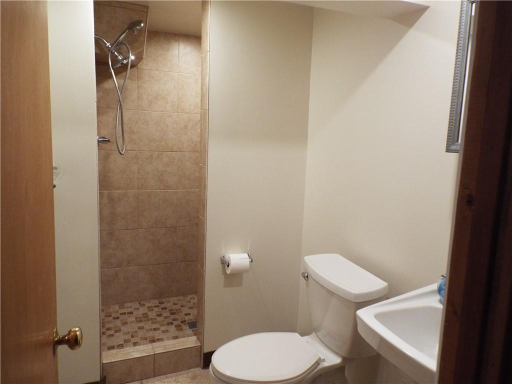 244 Herbst Road Coraopolis, PA 15108 - Photo 29 of 35 Updated bath in lower level features a step in shower.