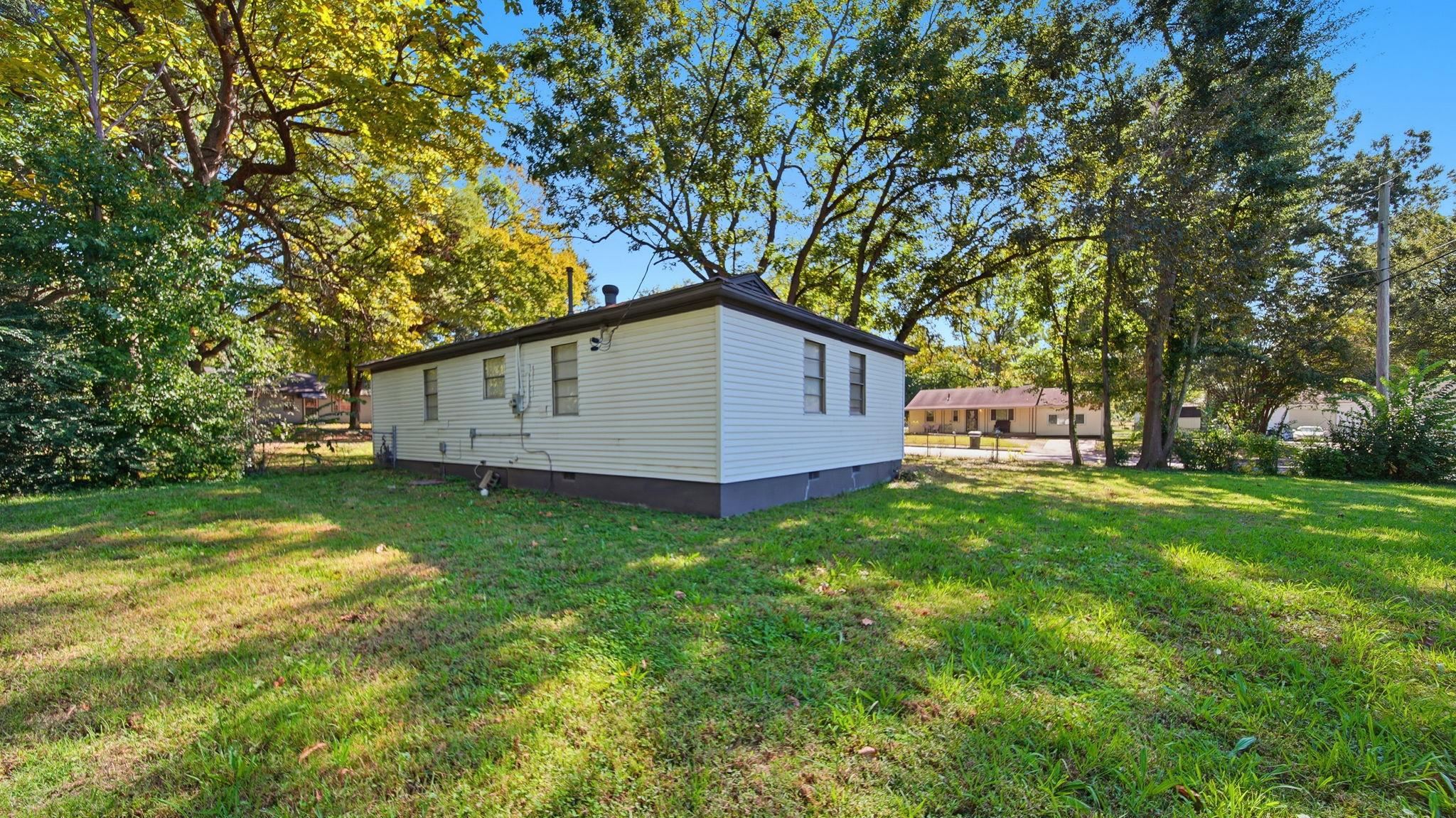 3531 Randolph Street Memphis, TN 38127 - Photo 32 of 32 a view of a backyard with a garden
