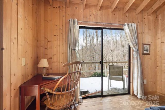 a room with musical instruments