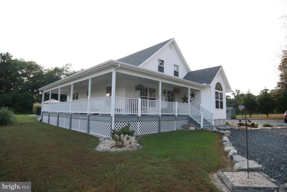 5044 Campground Road Eden, MD 21822 - Photo 2 of 63 Front View Wraparound Porch