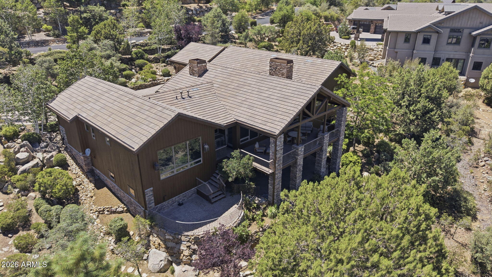 2158 Forest Mountain Road Prescott, AZ 86303 - Photo 67 of 73 Aerial Back