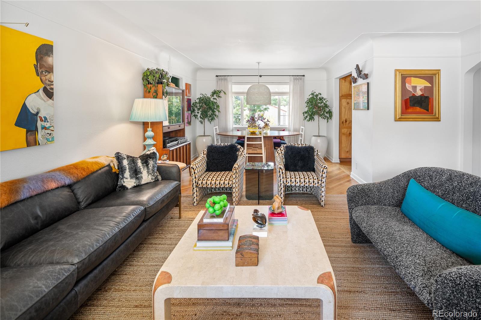 4225 Balsam Street Wheat Ridge, CO 80033 - Photo 5 of 33 a living room with furniture and wooden floor