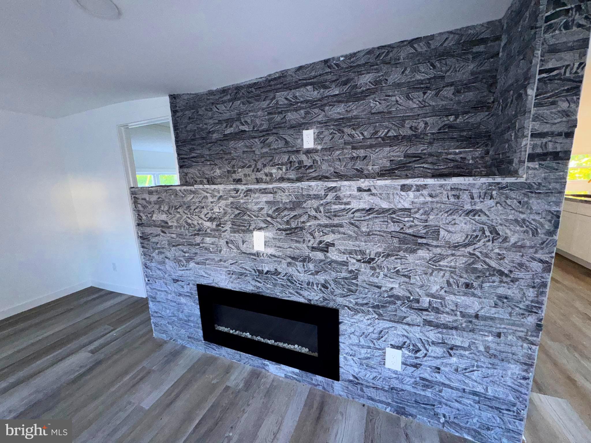 22 Princeton Avenue Ridley Park, PA 19078 - Photo 14 of 41 stone fireplace in living room