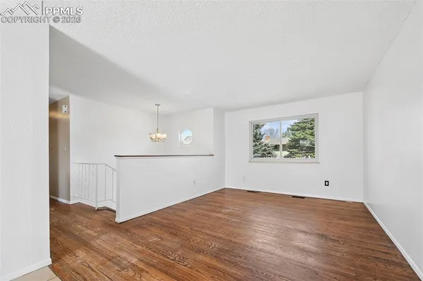 wooden floor in an empty room