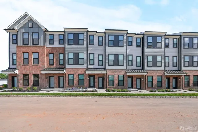 a brick building with a lot of windows