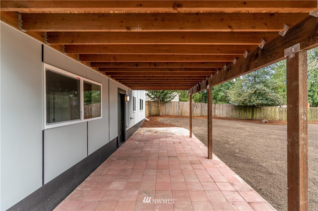 4606 237th Place Southwest Mountlake Terrace, WA 98043 - Photo 36 of 40 a view of a porch