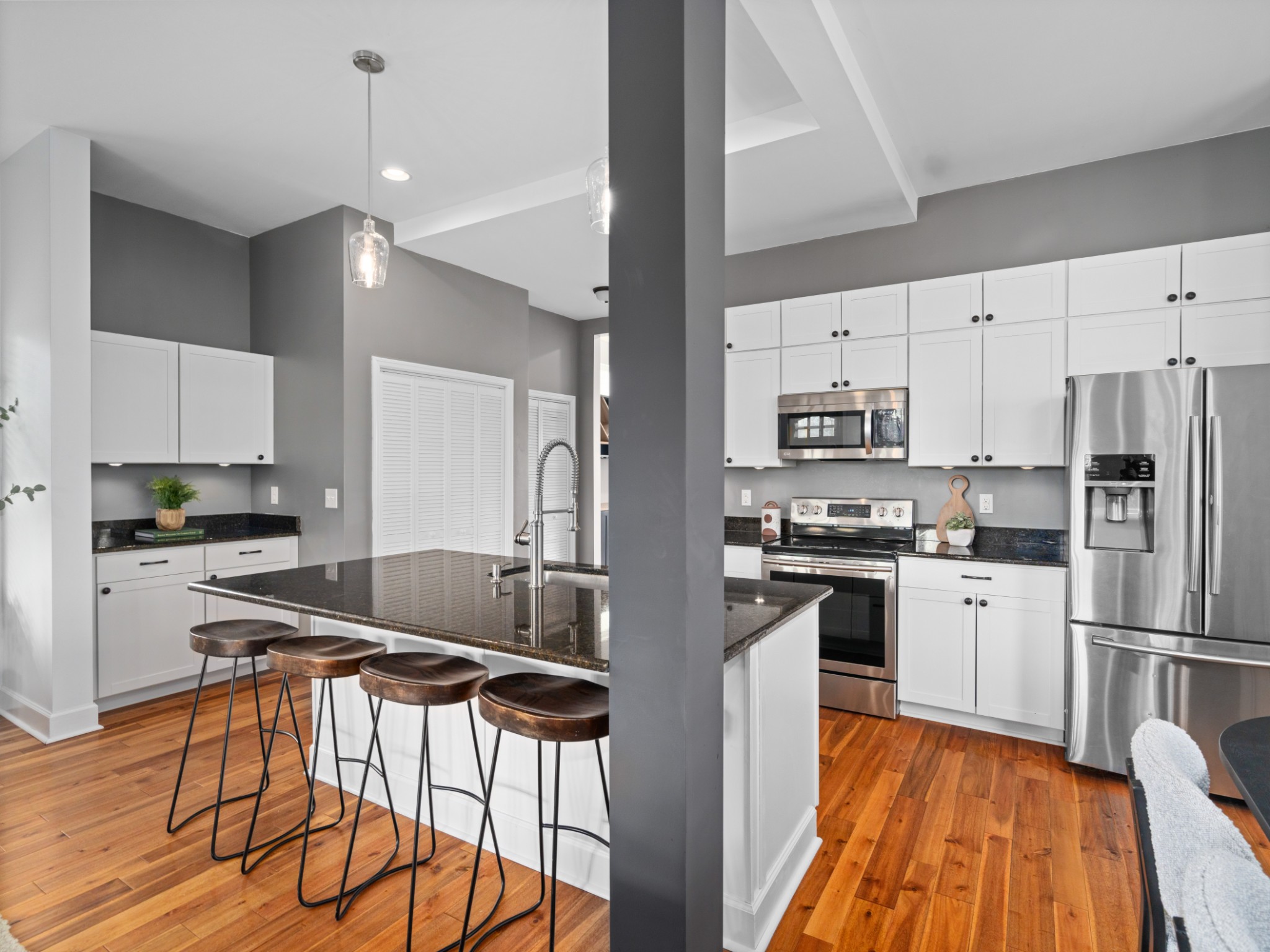 1121 Winding Way Road Nashville, TN 37216 - Photo 8 of 44 Loads of kitchen storage with ample cabinets, a coffee bar and two pantry spaces.