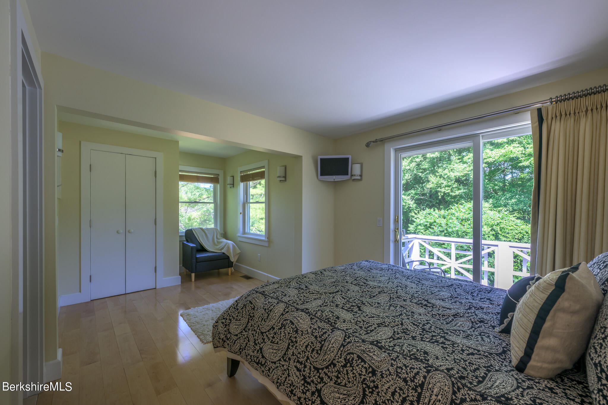176 West Center Road West Stockbridge, MA 01266 - Photo 51 of 57 a bed sitting in a spacious bedroom next to a window