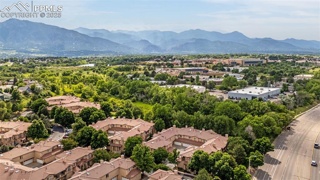 3254 Apogee View Colorado Springs, CO 80906 - Photo 26 of 28 a view of a city with mountains in the background