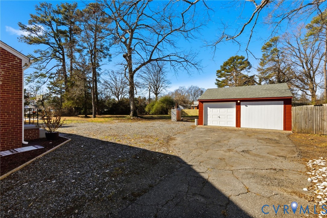 5116 Alberene Road Richmond, VA 23224 - Photo 17 of 20 a view of back yard of the house